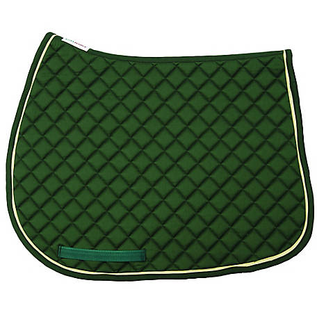 TuffRider Basic All-Purpose Saddle Pad with Trim and Piping