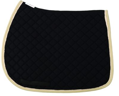 TuffRider Basic All-Purpose Saddle Pad with Trim and Piping