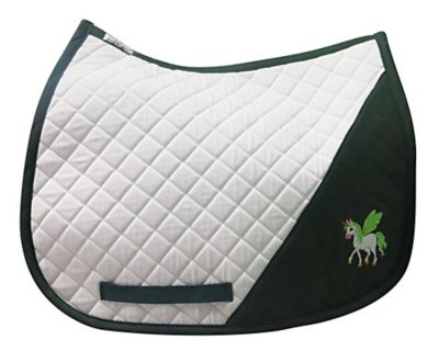 TuffRider Unicorn All-Purpose English Saddle Pad, Pony