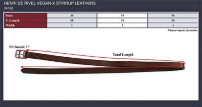 Image showing  Nylon-Lined Stirrup Leather