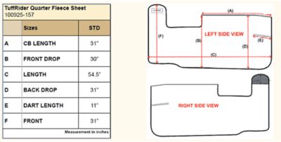 Image showing  Fleece Quarter Horse Sheet