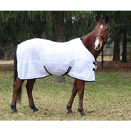 TuffRider Comfy Mesh Horse Fly Sheet, White