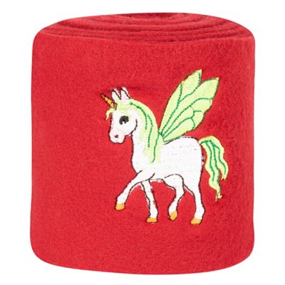 TuffRider Unicorn Fleece Horse Polo Wraps