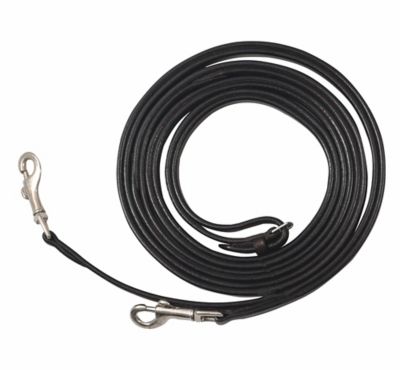 Henri de Rivel Full Leather Advantage Breastplate Draw Reins with Breastplate Snap