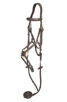 Henri de Rivel Kushy Plain Raised Figure-8 Noseband Bridle
