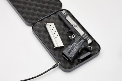 Image showing  XL Handgun Lockbox. Secure Storage for Handguns or Other Items