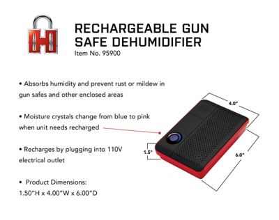 Image showing  Rechargeable Gun Safe Dehumidifier