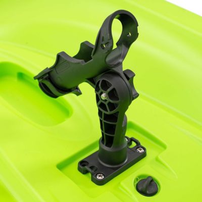 Image showing 8 th Lifetime 8 ft. 5 in. Hydros Sit-on-Top Angler Kayak, Lime Green