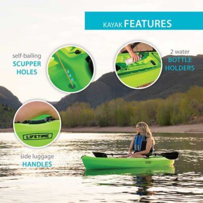 Image showing  10 ft. Tahoma Sit-on-Top Kayak, Lime Green