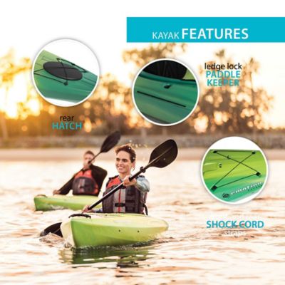 Image showing  10 ft. 3 in. Tide Sit-Inside Kayak, Lemongrass Fusion