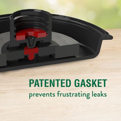 Image showing  Pineapple Top-Fill Glass Hummingbird Feeder, 28 oz. Capacity