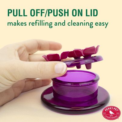 Image showing  2 oz. Handheld and Tabletop Hummingbird Feeder