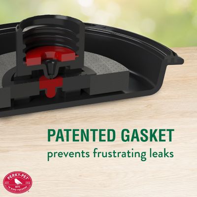 Image showing  36 oz. Prohibition Top-Fill Glass Hummingbird Feeder