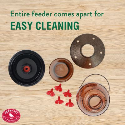 Image showing 5 th Perky-Pet 36 oz. Prohibition Top-Fill Glass Hummingbird Feeder