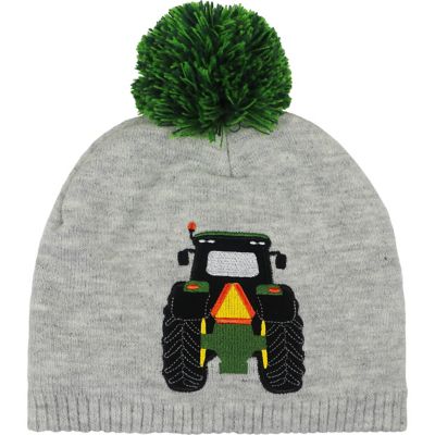 Image showing  Kids' Tractor Polyester Winter Hat, Ages 2-4 with Head Size of 18-5/8 to 20-1/2 in.