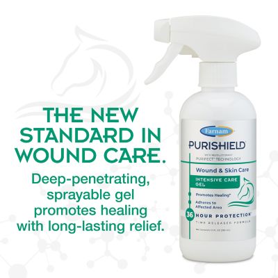 Image showing  Purishield Wound and Skin Intensive Care Gel for Horses and More, 12 oz.