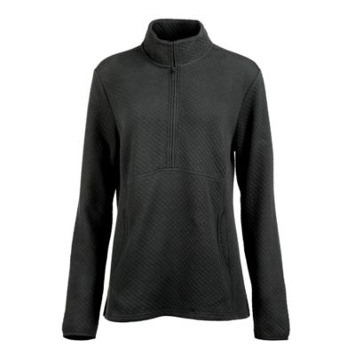 black long sleeve half shirt