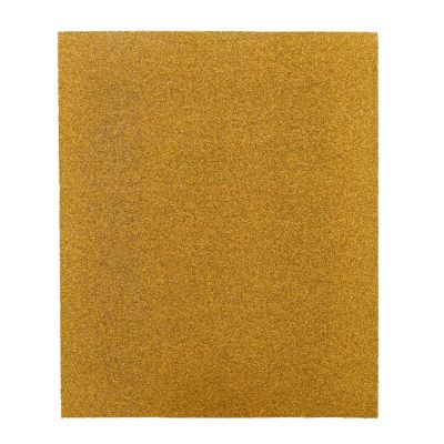 Image showing  9 in. x 11 in. Assorted Grits Sandpaper for Wood, 5-Pack