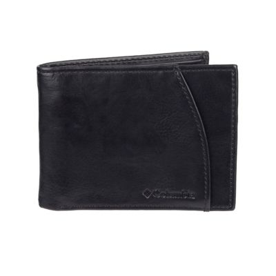 Columbia Sportswear Men's RFID-Blocking Leather Extra Capacity Slimfold ...