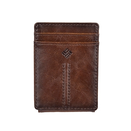 Columbia Sportswear RFID-Blocking Wide Magnetic Front Pocket Wallet, Brown