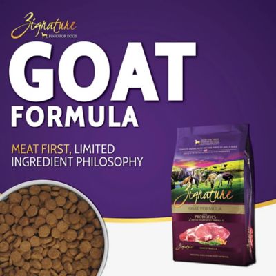 Image showing  Original Goat Formula with Probiotics Dry Dog Food, 4 lb.