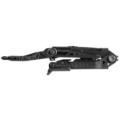 Image showing  Center-Drive Black/Black Needle Nose Multi-Tool with Coyote Brown Sheath and Bit Set