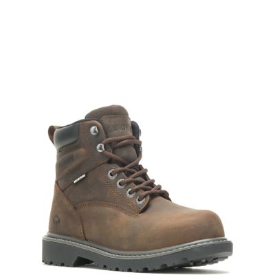 Image showing 3 th Wolverine Women's Floorhand Steel Toe Waterproof Work Boots