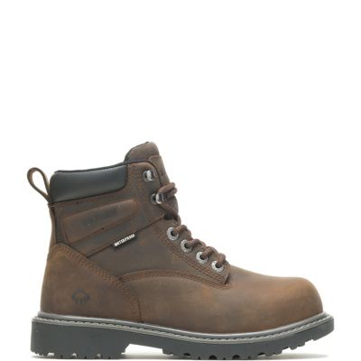 Wolverine Women's Floorhand Steel Toe Waterproof Work Boots