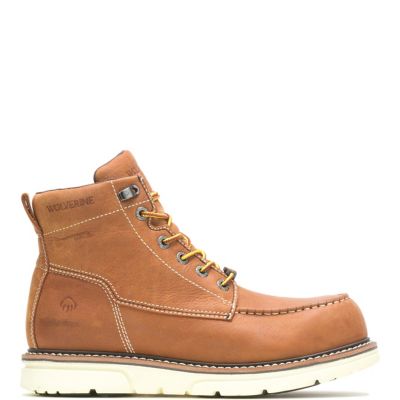 wolverine moc toe work boots