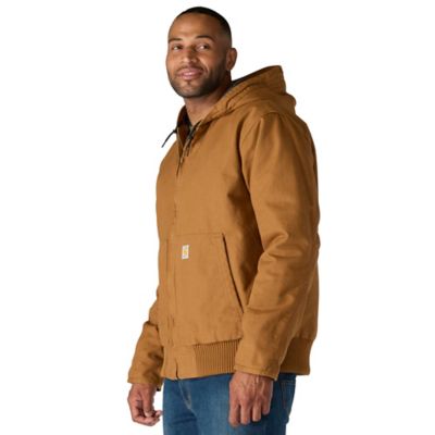 Image showing 3 th Carhartt Men's Loose Fit Washed Duck Insulated Active Jacket