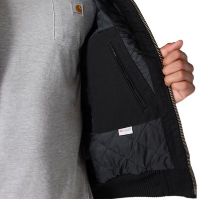 Image showing 4 th Carhartt Men's Loose Fit Washed Duck Insulated Active Jacket