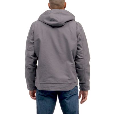 Image showing  Men's Washed Duck Sherpa-Lined Jacket