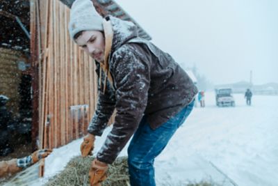 Image showing 2 th Carhartt Men's Washed Duck Sherpa-Lined Jacket