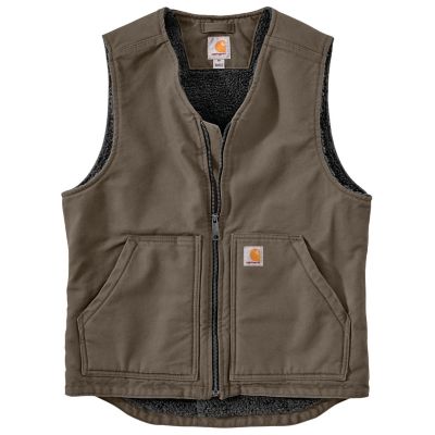 Carhartt Washed Duck Sherpa-Lined Vest