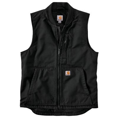 Carhartt Men's Washed Duck Rib Collar Insulated Work Vest