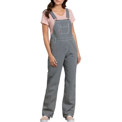 Dickies Women's Relaxed Fit Straight Leg Bib Overalls