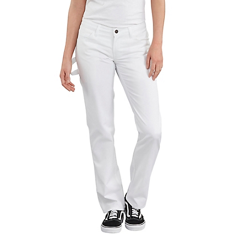 Dickies Women's Relaxed Fit Mid-Rise FLEX Painters Utility Pants