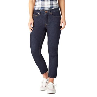 womens denim capri