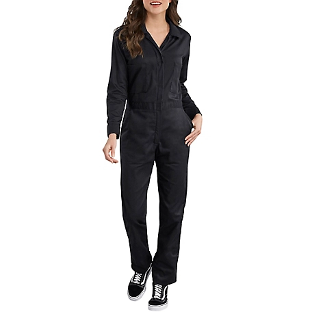 Dickies Women's Long-Sleeve Cotton Twill Coveralls