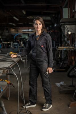 Image showing  Women's Cotton Twill Long-Sleeve Coveralls