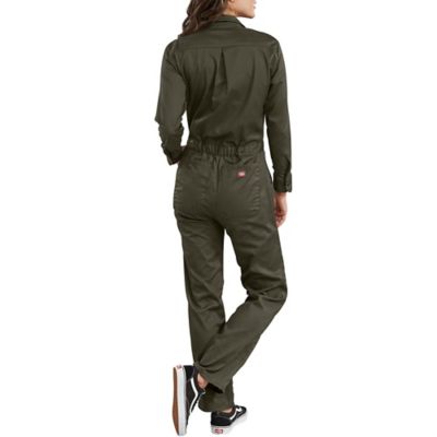 Image showing 1 th Dickies Women's Cotton Twill Long-Sleeve Coveralls