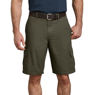 Dickies Men's Relaxed Fit Lightweight Ripstop Cargo Shorts, Moss Green ...