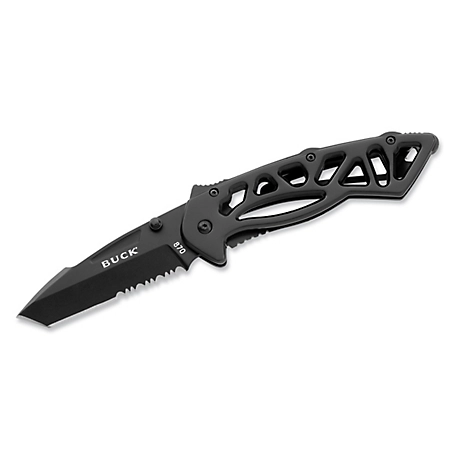 Buck Knives 870 Bones Folding Pocket Knife, 3 in., Stainless Steel, 0870BKX-B