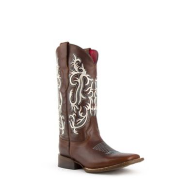ferrini women's square toe boots