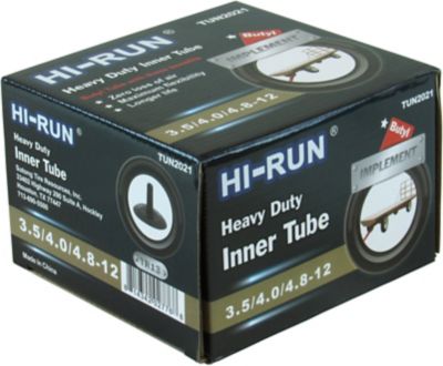 Hi-Run 3.5/4/4.8-12 Implement Tire Inner Tube with TR-13 Valve Stem