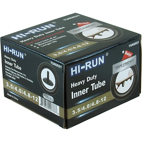 Hi-Run 3.5/4/4.8-12 Implement Tire Inner Tube with TR-13 Valve Stem