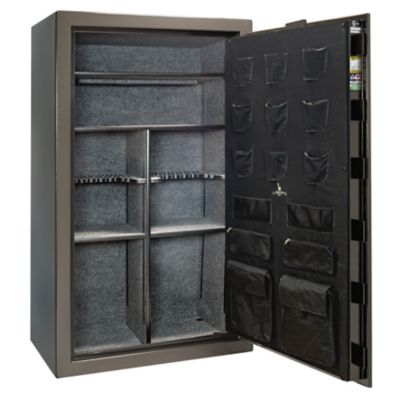 Image showing  64 Long Gun + 9 Handgun 34.3 cu. ft. Combination Lock 1776-T Gun Safe, 75 Min. Fire Rating, Gray Marble