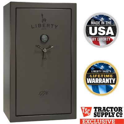 Liberty Safe 36 Long Gun + 6 Handgun 18.8 cu. ft. Electronic Lock 1776 Gun Safe, 75 Min. Fire Rating, Gray Marble