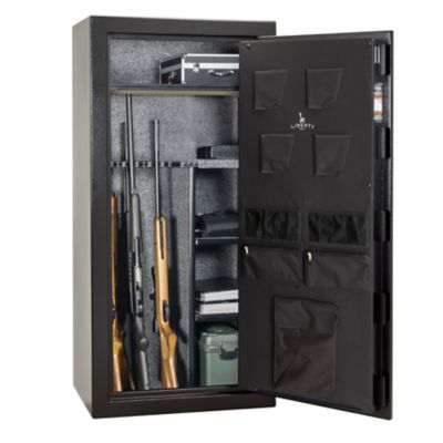 Image showing  30 Long Gun + 4 Handgun 14.3 cu. ft. Combination Lock Revere Gun Safe, Black