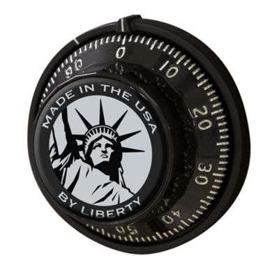 Image showing 6 th Liberty Safe 30 Long Gun and 4 Handgun 14.3 cu. ft. Combination Lock Revere Gun Safe, Black